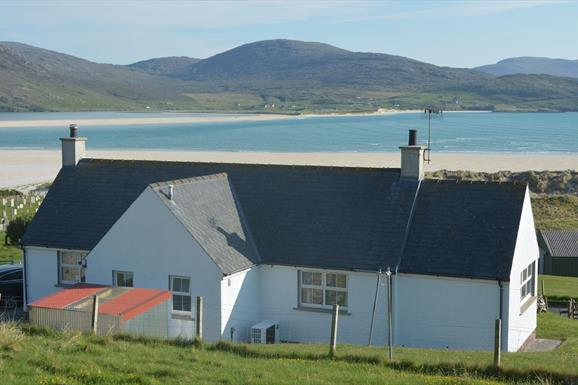 Taigh Marsaili with beach view
