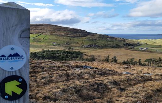 Harris: Horgabost wayfinder