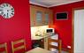 Lily Pond Cottage kitchen with tv & microwave