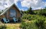 Puffin and Peregrine Tiny-House's 2 blue deck chairs
