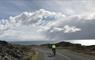 Skinny Tyres Ltd cyclist on road
