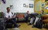 Gatliff Hebridean Hostel - Rhenigidale 3 men relaxing in lounge