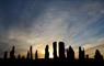 Lewis: Callanish Stones at sunset