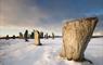 Calanais Stones in the snow. Image: James Smith