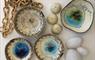 Shoreline Stoneware  shells & stones