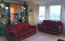 Tigh-na-Mara lounge with red sofas