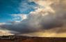 Hebrides House cloudy skies