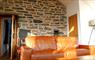 Creagan Glas Cottage leather sofa
