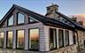 Creagan Glas Cottage side view of house