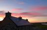 Creagan Glas Cottage red sky view