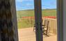 Mora Chalet patio door