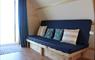 Na Bothain, Sandy Bay Wigwams ® sofa