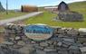 Na Bothain, Sandy Bay Wigwams ® entrance with signage