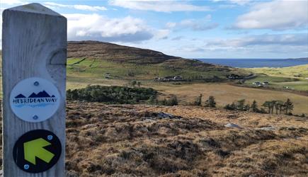 Harris: Horgabost wayfinder
